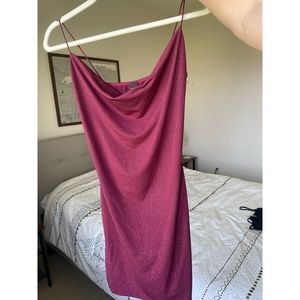 Windsor party dress with sparkle cowl neck size M new never worn with tags